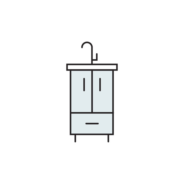 36 Inch Cutler Kitchen and Bath 18 Inch Vanities You'll Love Wayfair